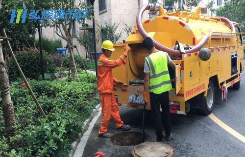 荣巷雨污管道清淤疏通